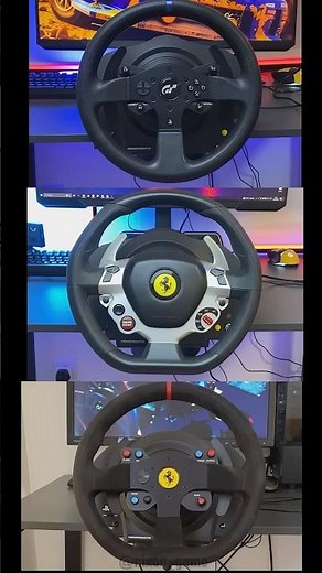 THRUSTMASTER T300RS vs T300 ferrari alcantara vs TX ferrari 458 italia