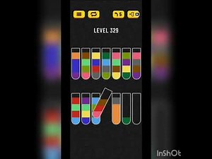 Water sort puzzle level 329