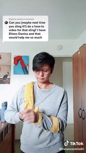 DIY Homemade Arm Sling for Shoulder and Elbow Pain Relief