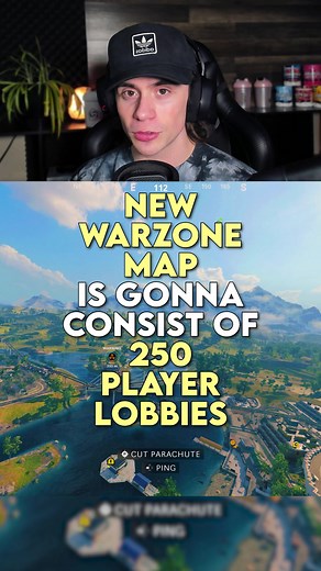 250 PLAYER WARZONE LOBBIES is gonna be INSANE #warzone #codwarzone #callofduty #gaming #cod