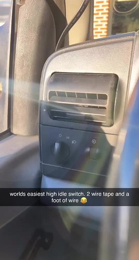 6.0 PowerStroke high idle mod #ford #powerstroke