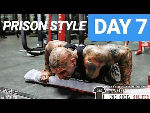 DAY 7 | BIG JOE DOES PRISON STYLE PUSH UPS (15 DAY PUSH UP CHALLENGE)