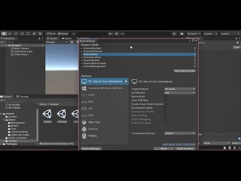 Membuat Splash Screen (Scene Bumper ke Intro) | Tutorial Unity #6