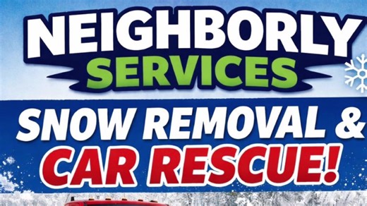 Snow, lawn, clean-outs — we got it covered!! Neighborly services! #216 #cleveland #snow