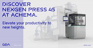 Introducing the NexGen Press® 45 at Achema 2024! 🌟 Building on our success with the NexGen Press® 30, we're excited to unveil the next step in pharmaceutical manufacturing efficiency - the NexGen Press® 45, designed to elevate productivity to new heights. Key Highlights: - Our innovative Fast-Change-Over Exchangeable Compression Module (FCO-ECM) significantly reduces product contact area, enhancing the Wash-In-Line (WIL) process from inlet to peripherals, including the @[urn:li:organization:139
