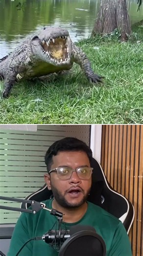 The World's Most Dangerous Crocodiles Also Live in India #facts