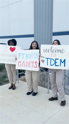 8.1K views · 116 reactions | The Texas Emergency Management Academy has wrapped up the first week in Fort Worth.✅ Cadets began their journey by learning roles and responsibilities, leadership lessons, and fundamentals of emergency management. #TheAcademy | Texas Division of Emergency Management | Facebook