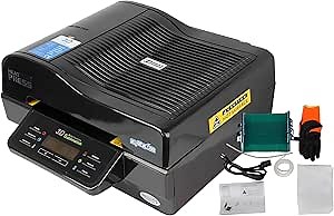 110V 2.8KW 3D Vacuum Sublimation Heat Press Machine Muti-fuction Heat Transfer Machine Red or Black Color Three-Dimensional Printing for Mugs Transfering Printing