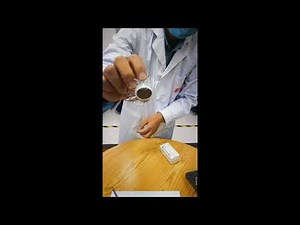 How to prepare powder sample with XRF Mylar and sample cup#diy #spectrometer #science #xrf #machine