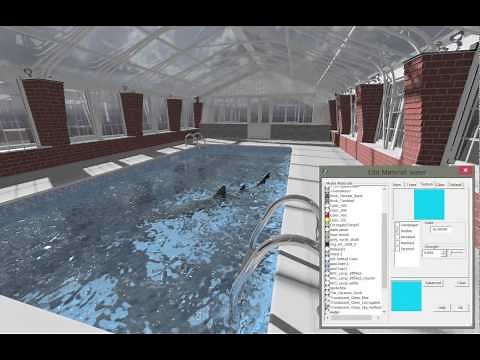 Rendering a Water Feature in SketchUp Models