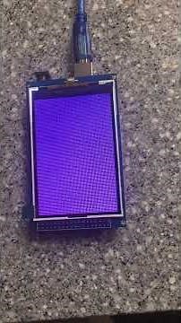 Arduino MEGA and 3.5'' TFT LCD HD 320X480 Screen