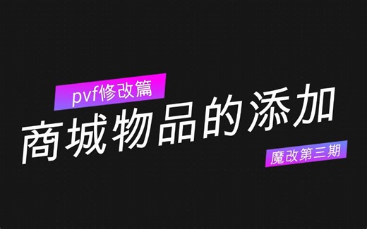 【DNF单机版】我的商城和你们的商城不太一样！！《pvf修改篇·第三期》商城添加道具
