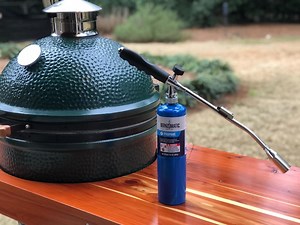 How to Light Your Big Green Egg with a Grill Torch