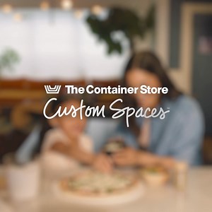 17 reactions | Transform chaos into calm and make space for an easier every day, with Custom Spaces by the Container Store. | The Container Store | Facebook