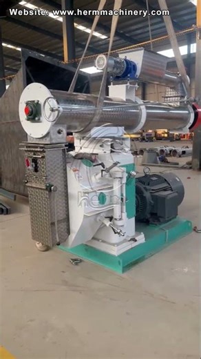 Animal Feed Pellet Making Machine - Herm Machinery #feedpelletmills #feedpelletmachine