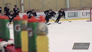 Coach Sullivan: "That's the way, Hags! Haggy just flies. Poor guys with him. He's like the rabbit." | Pittsburgh Penguins