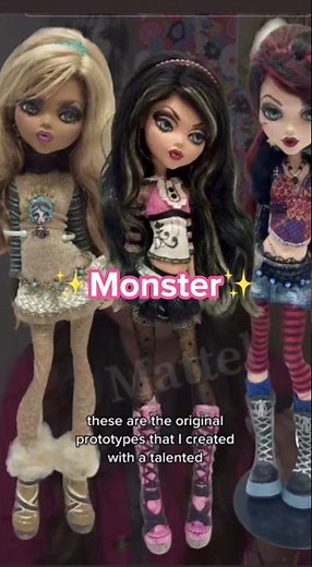 Mattel designer reveals Monster High prototypes!