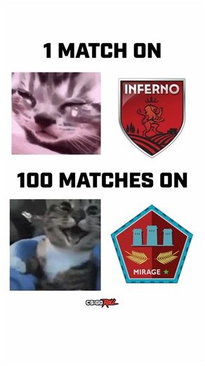 CSGORoll on Instagram: "Mirage enjoyers be like:"
