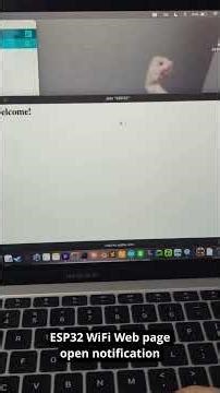 ESP32 IP Address Open Notification When Connected to Wifi #esp32 #bambulab #coding #lifeisbutadream