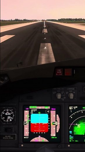 MSFS2020 | Wet Runway Takeoff from Zagreb | Boeing 737-800 | Realistic Cockpit View #flightsimulator