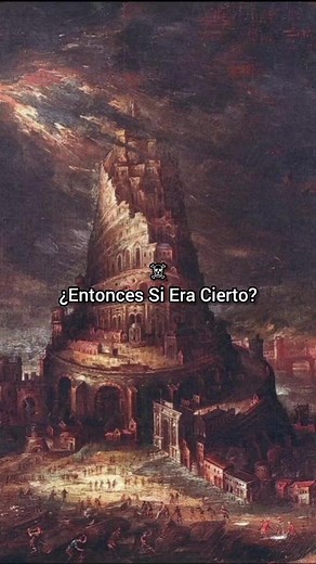 ¿El Coliseo Romano es escombros de la Torre de Babel?