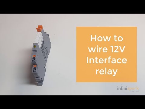 How to wire a 12V relay with SPST configuration