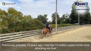 5.5K views · 43 reactions | Hepatitis B is treatable and people living with #hepB can live a long, full life. "I think about how lucky I am that my early treatment gave my liver a chance to regenerate itself." Alan shares his #justB story to demonstrate that early detection of #hepatitisB is vital for long term health. Check out Alan's story https://www.hepbstories.org/justb/alan #LiverCancer | Hepatitis B Foundation | Facebook