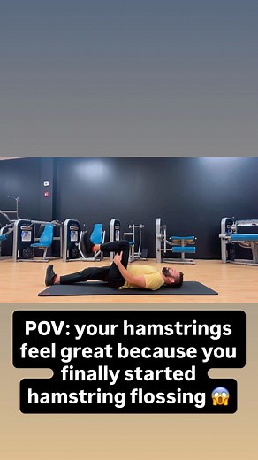 If your hamstrings feel tight, stuck, or stubborn…try this....