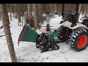 Woodland Mills WC68 Wood Chipper. Chips Galore