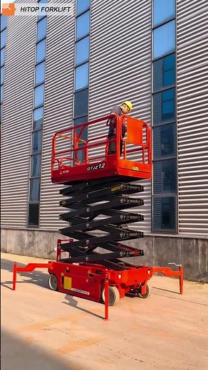 Reliable 12m Electric Scissor Lift for Sale - 500kg Capacity