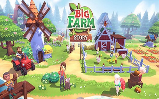 可联机的农场模拟经营游戏-《大农场故事》Big Farm Story实况-第二期