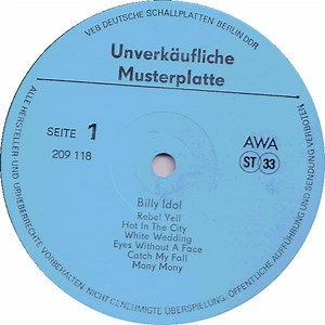 Billy Idol - Billy Idol Songs - 11 Of The Best