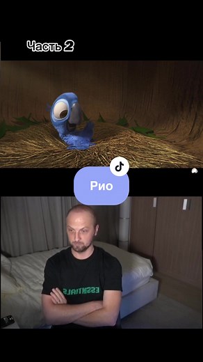 Зубарев смотрит мультфильм «РИО»