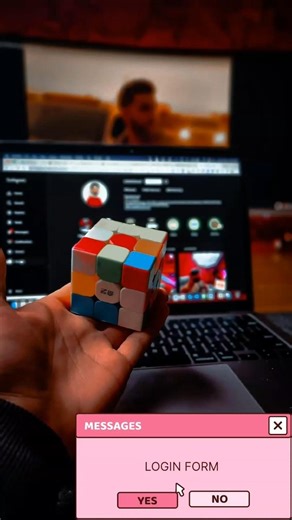 Glowing Login Form 🔥 | HTML CSS Login UI 💗