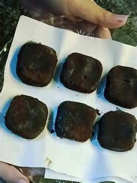 No choclate No oven Just three ingredient Truffle blocks🤎👌 #indianfoodmadeeasy #chocolate