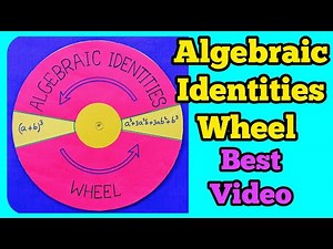 #Algebraic Identities working model #maths working model #maths project #project #T.L.M. #Model 👍