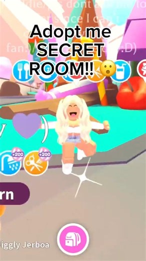 Adopt me SECRET room!!! 🤫🤐 #roblox #adoptme