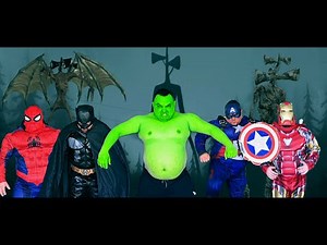Siren Head VS Superheroes (Short Film)