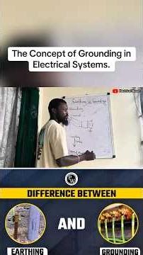 What is grounding in Electrical Systems? #groundingsystem #grounding #earthing #electrician