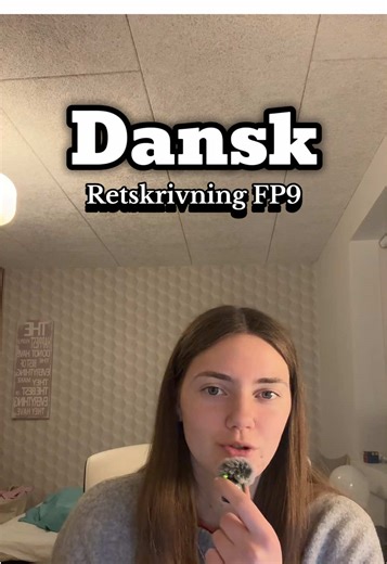 Tip til Dansk Retskrivning for 9. Klasse