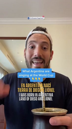 Argentina's World Cup Chant Celebrating Messi and Maradona