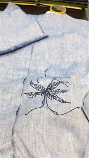 2.1K views | Light blue linen embroidered casual turtleneck shirt. We offer costumized Bespoke ✅ cut and sew✅ location: Accra, Ghana . WhatsApp +233574562613Call +233533650675We ship through DHL easily. | SQ-outfits men kaftans | Facebook