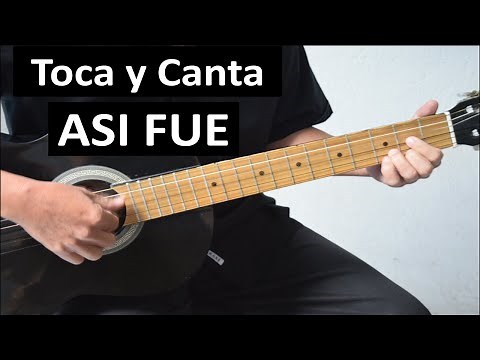 How to play ASI FUE Guitar Tutorial Juan Gabriel - Tabs and Chords
