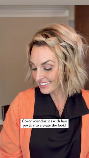Bob Hairstyle Tutorial: Waterfall Braid for Short Hair