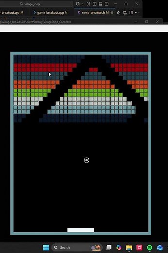 C++ Game Engine | DirectX 12 - Breakout Game Clone. Level Loading + AABB Collision Detection.