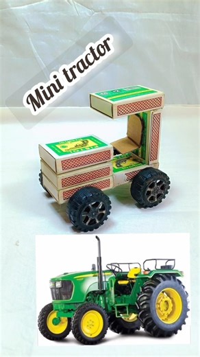 How to make cardboard rc tractor kaise banaye #experiment #shots