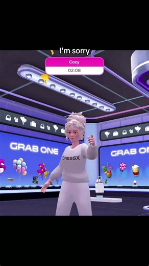 thankfully, #DressxFashionRivals gives you three whole minutes for the challenges - not just one 😌✨ #metahorizon #fashiongame #onlinegame #dresstoimpress