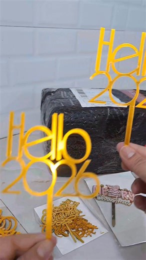 Happy new year 2026 cake topper | Love Cakes