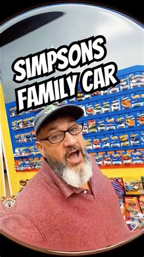 Simpsons Family Car Figurine Set. #simpsons #shorts #hotwheels