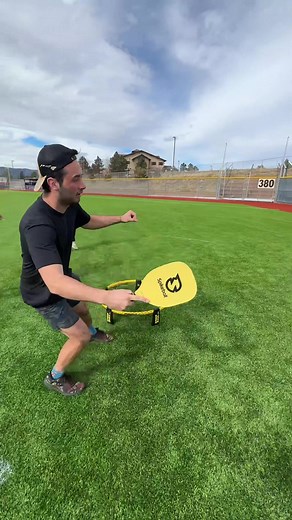 tired of using ur hands? 😏 introducing SpikePaddle for even MORE ways to play……… imagine spike and pickleball had a baby, and that baby is ultra portable and the most fun you’ve ever had 👶 #pickleballtiktok #pickleballaddiction